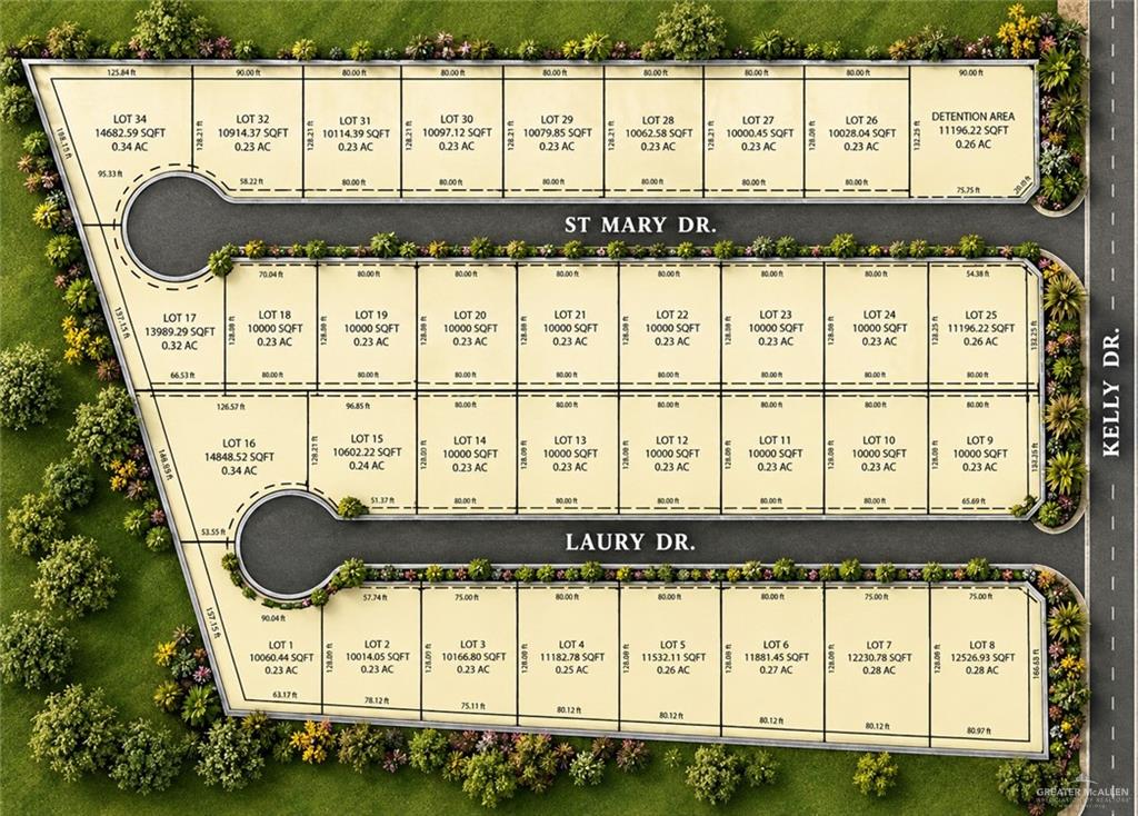 Land home at 024 St. Mary Drive, La Feria, Texas
